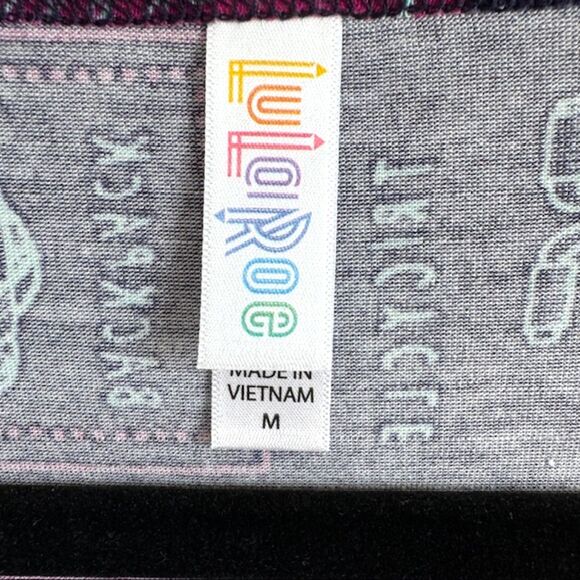 Lot of 2 LuLaRoe Disney Toy Story Irma Tunics Womens SZ M Blue & Black Long Tops - Picture 9 of 12